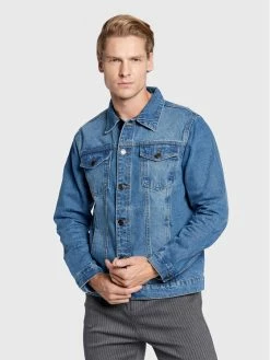 Πολύ καλή προσφορά 🎉 Brave Soul Άνδρες Τζιν Μπουφάν Τζιν μπουφάν MJK-FIELDING Μπλε Regular Fit 😉