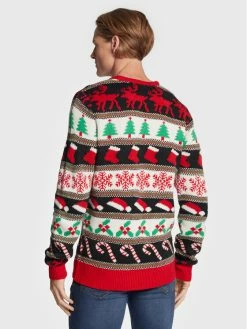 Εξοδος ✔️ Brave Soul Άνδρες Πουλόβερ MK-248FAIRISLE Κόκκινο Regular Fit ⭐ -Brave Soul Εκπτώσεις unnamed file 7