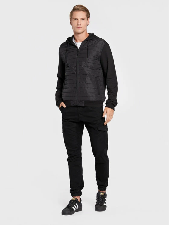 Προώθηση 👏 Brave Soul Άνδρες Μπλούζες Με Κουκούλα Μπλούζα MJK-STAMFORD Μαύρο Regular Fit ❤️ 4 Προώθηση 👏 Brave Soul Άνδρες Μπλούζες Με Κουκούλα Μπλούζα MJK-STAMFORD Μαύρο Regular Fit ❤️ - Image 2