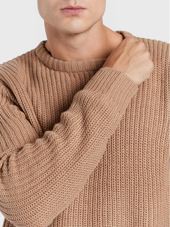 Flash Sale 🤩 Brave Soul Άνδρες Πουλόβερ MK-181BINARYR Μπεζ Regular Fit 🎁 6 Flash Sale 🤩 Brave Soul Άνδρες Πουλόβερ MK-181BINARYR Μπεζ Regular Fit 🎁 - Image 4