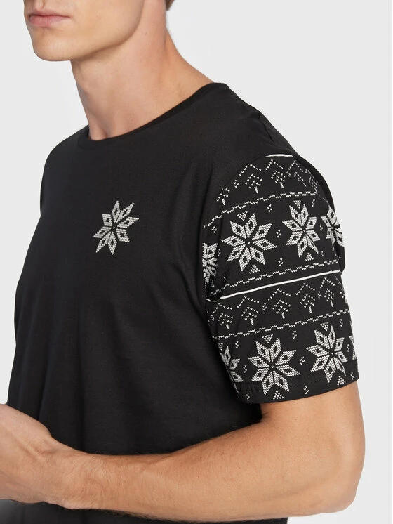 Η καλύτερη συμφωνία 🧨 Brave Soul Άνδρες Πιτζάμες Σετ Πιτζάμα MLWS-149BLIZZARD Μαύρο 🎉 6 Η καλύτερη συμφωνία 🧨 Brave Soul Άνδρες Πιτζάμες Σετ Πιτζάμα MLWS-149BLIZZARD Μαύρο 🎉 - Image 4