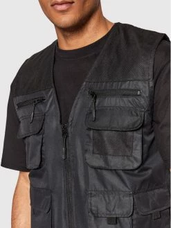 Ολοκαίνουργιο 🧨 Brave Soul Άνδρες Γιλέκα Γιλέκο MJK-MADDOX Μαύρο Regular Fit 🧨 -Brave Soul Εκπτώσεις unnamed file 795