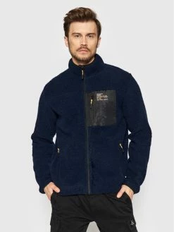 Καλύτερη πώληση ✨ Brave Soul Άνδρες Μπλούζες Fleece Fleece MSS-580LITHIUM2 Σκούρο μπλε Regular Fit 👍