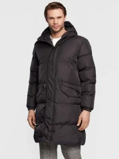 Το φθηνότερο 🌟 Brave Soul Άνδρες Πουπουλένια Μπουφάν Μπουφάν πουπουλένιο MJK-MARVEL Μαύρο Regular Fit 😉