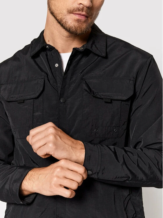 Best Pirce ❤️ Brave Soul Άνδρες Μεταβατικά Μπουφάν Μπουφάν μεταβατικό MJK-PEARSON Μαύρο Regular Fit 👍 6 Best Pirce ❤️ Brave Soul Άνδρες Μεταβατικά Μπουφάν Μπουφάν μεταβατικό MJK-PEARSON Μαύρο Regular Fit 👍 - Image 4