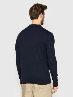 Εξοδος ⌛ Brave Soul Άνδρες Πουλόβερ MK-181PLACKETI Σκούρο μπλε Regular Fit ⭐ -Brave Soul Εκπτώσεις unnamed file 885