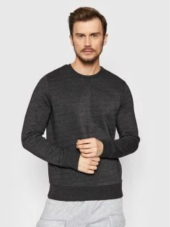 Ολοκαίνουργιο 🧨 Brave Soul Άνδρες Μπλούζες Χωρίς Φερμουάρ Μπλούζα MSS-69JONES3 Γκρι Regular Fit 🔥