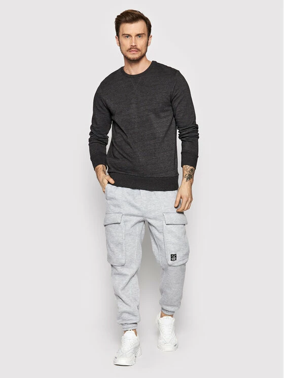 Ολοκαίνουργιο 🧨 Brave Soul Άνδρες Μπλούζες Χωρίς Φερμουάρ Μπλούζα MSS-69JONES3 Γκρι Regular Fit 🔥 4 Ολοκαίνουργιο 🧨 Brave Soul Άνδρες Μπλούζες Χωρίς Φερμουάρ Μπλούζα MSS-69JONES3 Γκρι Regular Fit 🔥 - Image 2