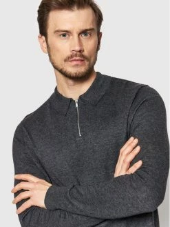 Φτηνός 😀 Brave Soul Άνδρες Πουλόβερ MK-273PERU Γκρι Regular Fit ⌛ -Brave Soul Εκπτώσεις unnamed file 911