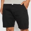 Flash Sale 🎉 Brave Soul Άνδρες Υφασμάτινα Σορτς Σορτς υφασμάτινο MSRT-SMITH Μαύρο Regular Fit ❤️