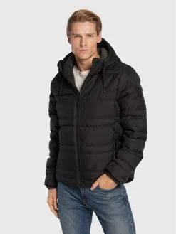 Ολοκαίνουργιο 🔔 Brave Soul Άνδρες Πουπουλένια Μπουφάν Μπουφάν πουπουλένιο MJK-BOBBIEHB Μαύρο Regular Fit 🎁