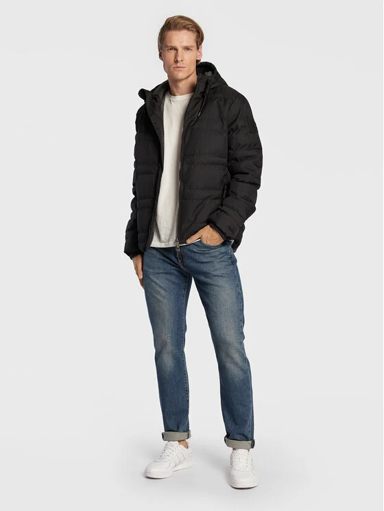 Ολοκαίνουργιο 🔔 Brave Soul Άνδρες Πουπουλένια Μπουφάν Μπουφάν πουπουλένιο MJK-BOBBIEHB Μαύρο Regular Fit 🎁 4 Ολοκαίνουργιο 🔔 Brave Soul Άνδρες Πουπουλένια Μπουφάν Μπουφάν πουπουλένιο MJK-BOBBIEHB Μαύρο Regular Fit 🎁 - Image 2