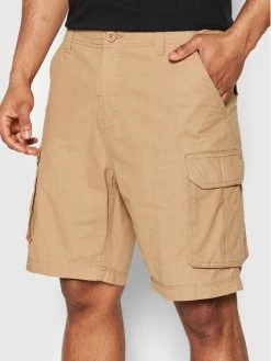 Ολοκαίνουργιο 🛒 Brave Soul Άνδρες Υφασμάτινα Σορτς Σορτς υφασμάτινο MSRT-RIVERWOODS Καφέ Regular Fit 🌟