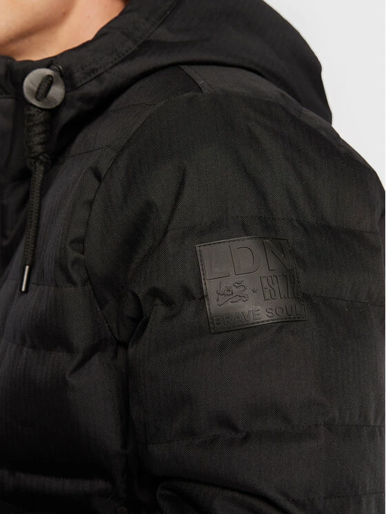 Ολοκαίνουργιο 🔔 Brave Soul Άνδρες Πουπουλένια Μπουφάν Μπουφάν πουπουλένιο MJK-BOBBIEHB Μαύρο Regular Fit 🎁 7 Ολοκαίνουργιο 🔔 Brave Soul Άνδρες Πουπουλένια Μπουφάν Μπουφάν πουπουλένιο MJK-BOBBIEHB Μαύρο Regular Fit 🎁 - Image 5