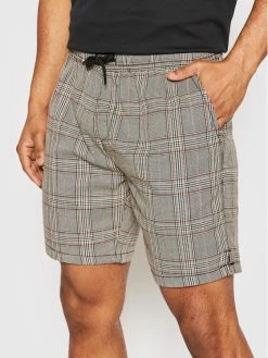 Καλύτερη πώληση 🎉 Brave Soul Άνδρες Υφασμάτινα Σορτς Σορτς υφασμάτινο MSRT-COLTON Γκρι Regular Fit 🎉