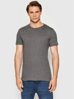 Νέος 🛒 Brave Soul Άνδρες T-shirts T-Shirt MTS-149FRESHERF Γκρι Regular Fit 🔔